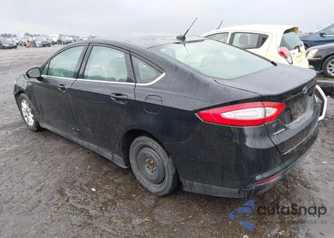 2016 Ford Fusion S из США, поврежденный, VIN 3FA6P0G70GR255496